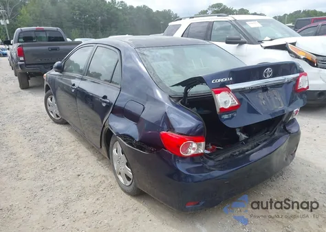 2011 Toyota Corolla Le from USA, damaged, VIN 2T1BU4EE6BC562681